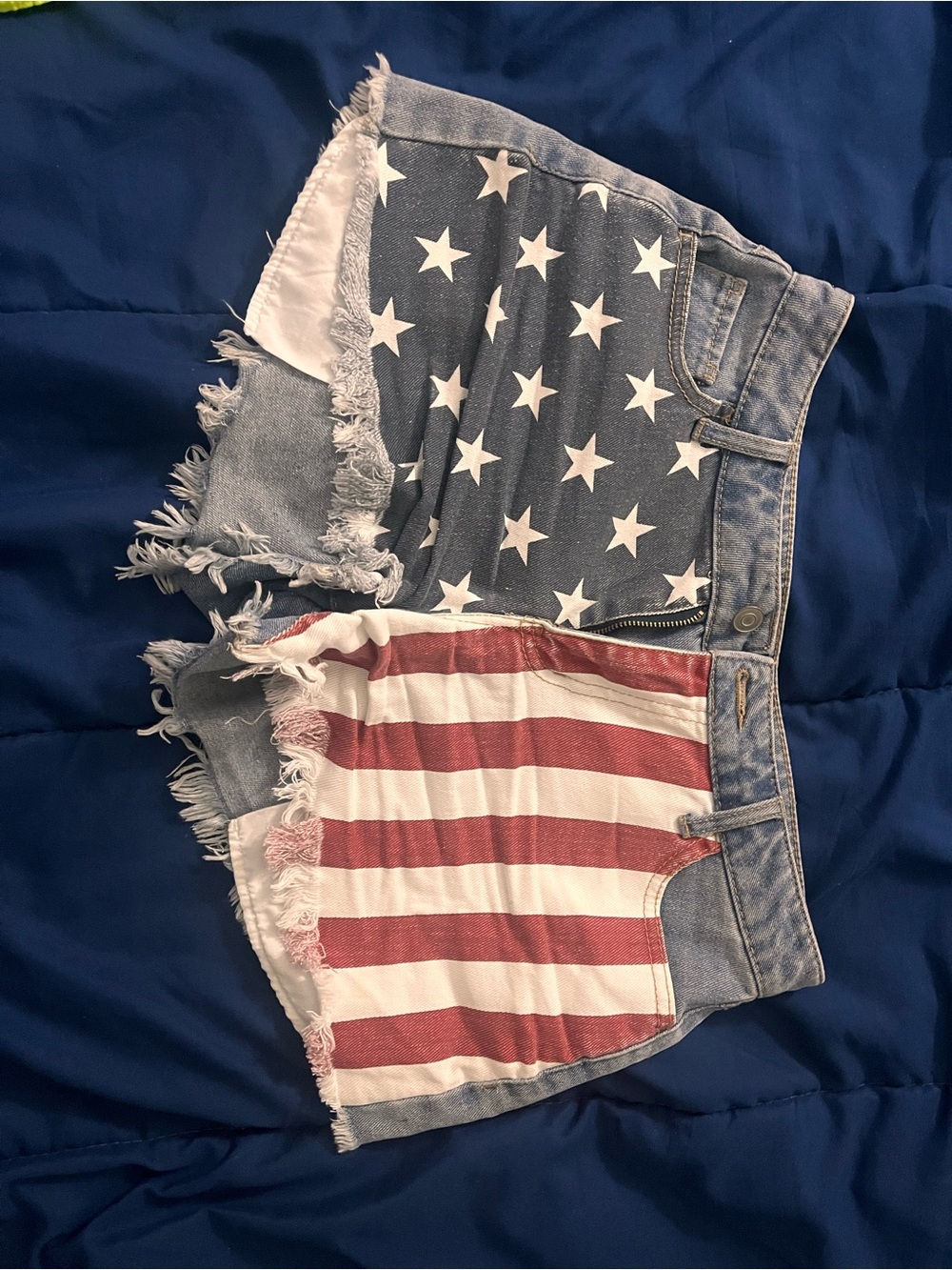Women’s American flag shorts
